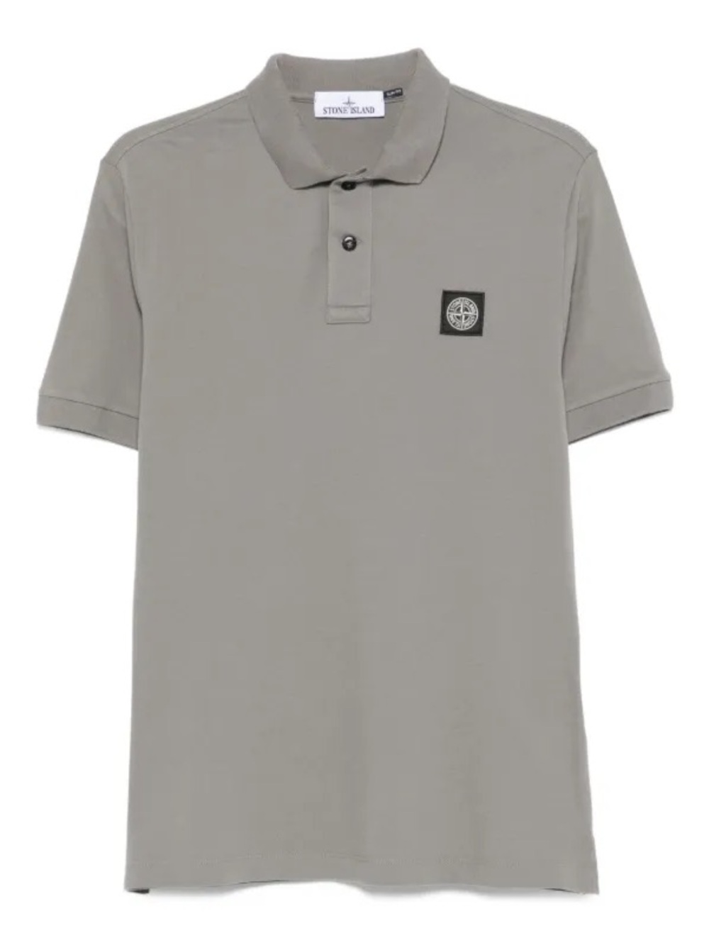 Stone island grey polo